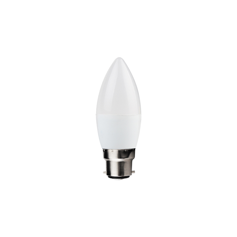 Kosnic Non-Dimmable LED Candle Lamp 5W B22 6500K