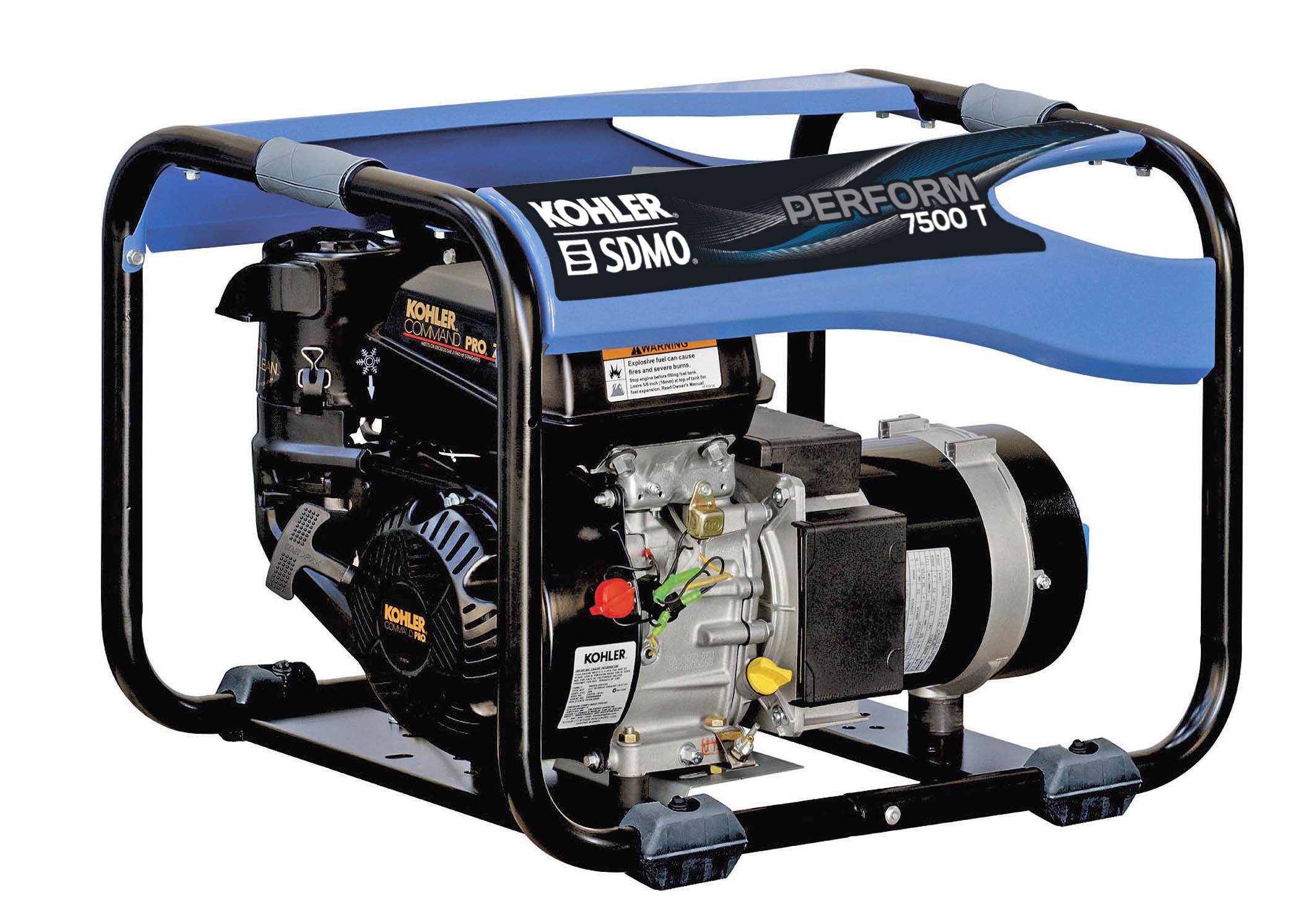 Kohler SDMO Perform 7500T 3 Phase Petrol Generator
