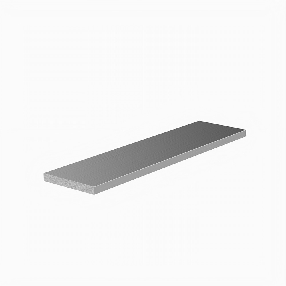 2 x 1/4" - L:5m Aluminium Flat Bar Grade 6063 T6