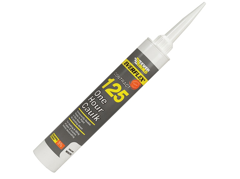 Everflex 125 One Hour Caulk Magnolia 300ml