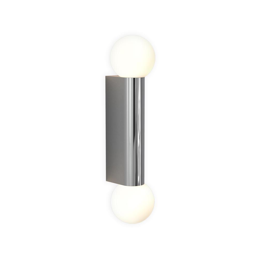 Astro Ortona Twin Polished Chrome Wall Light