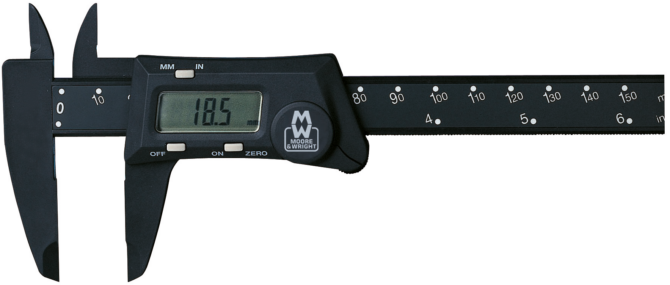 Suppliers Of Moore & Wright Plastic Digital Caliper For Aerospace Industry