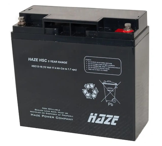 HSC12-18, 12 Volt 18Ah