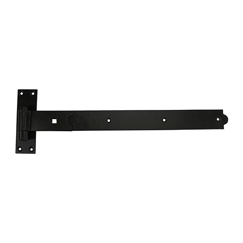 Taurus Straight H+B Hinges 500mm Black (Pair)