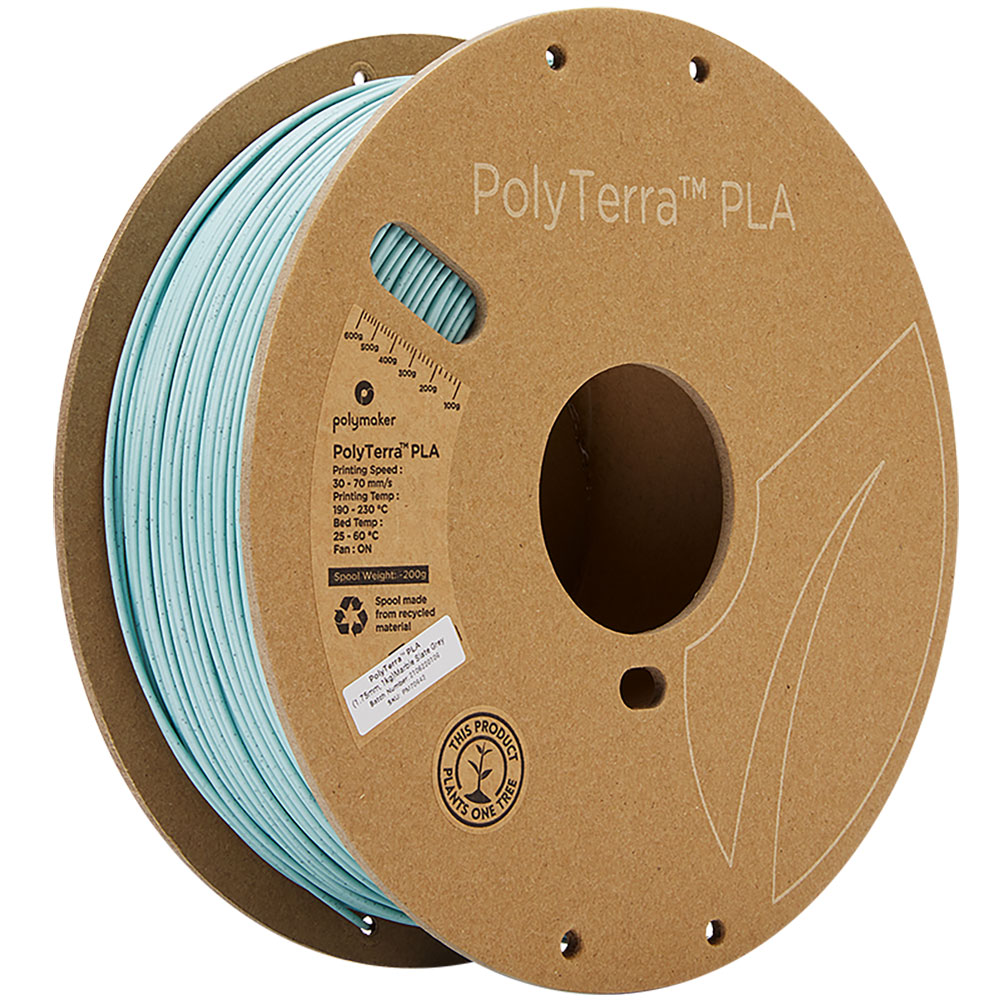 PolyTerra PLA Marble Slate Grey 1.75mm 1Kg