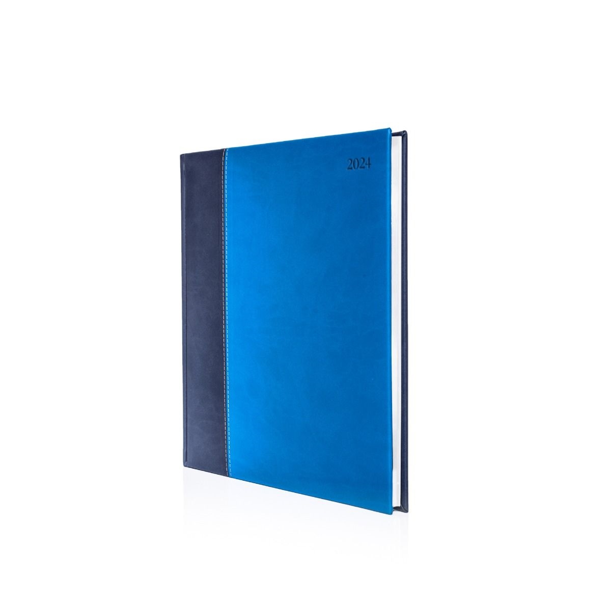 French Blue and Navy Blue Costa Rica Diary 2024