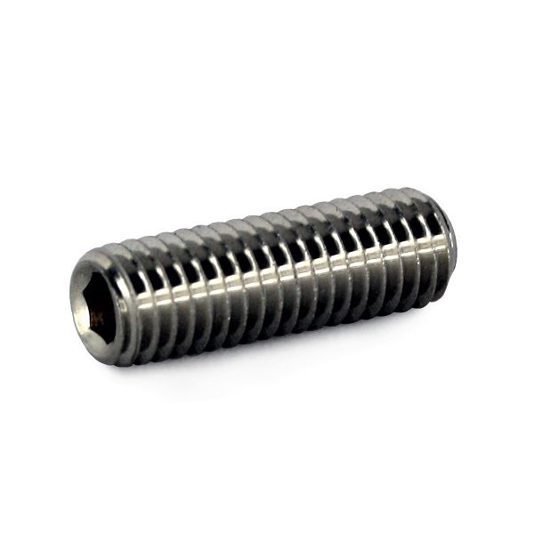 M4x8 A2 Flat Point Socket Set Screw DIN 913