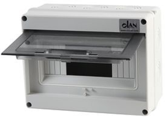 Olan 40032 Enclosure 200x160x90mm Clear Flap
[OL 40032]