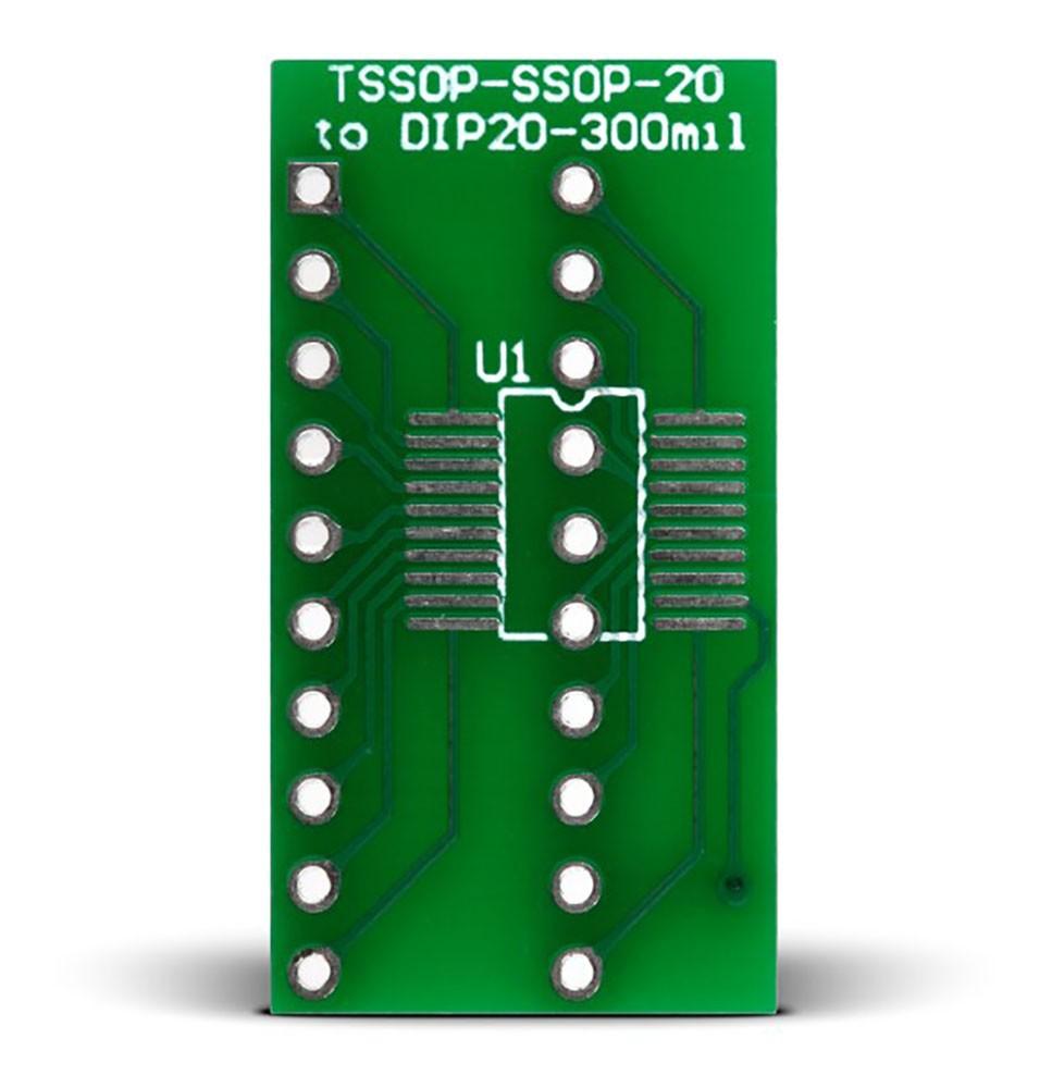 TSSOP-SSOP-20 to DIP20-300mil Adapter