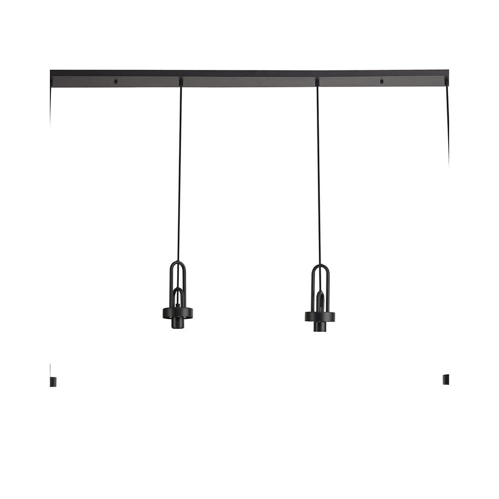 Luxuria Kennith Linear Suspension Kit (FRAME ONLY) 4xE27 Matt Black