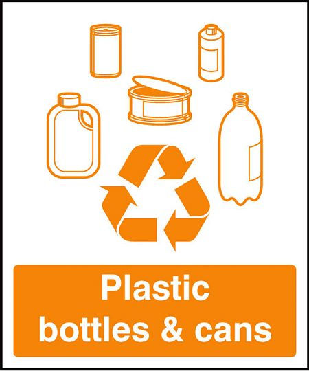 Plastic bottles & cans recycling