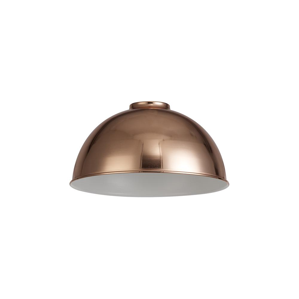 Luxuria Glorelle Dome 25cm Lampshade Rose Gold