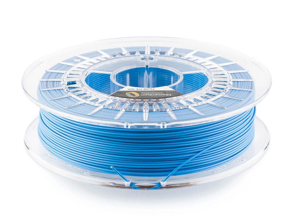 Fillamentum Flexfill TPE 96A Sky Blue 1.75MM 3D Printing Filament