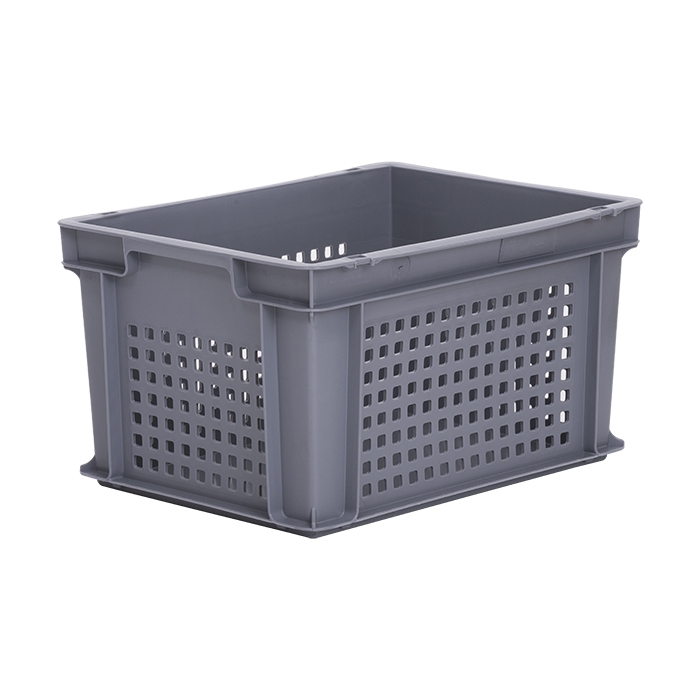 19.8 Litre Perforated Euro Plastic Stacking Container