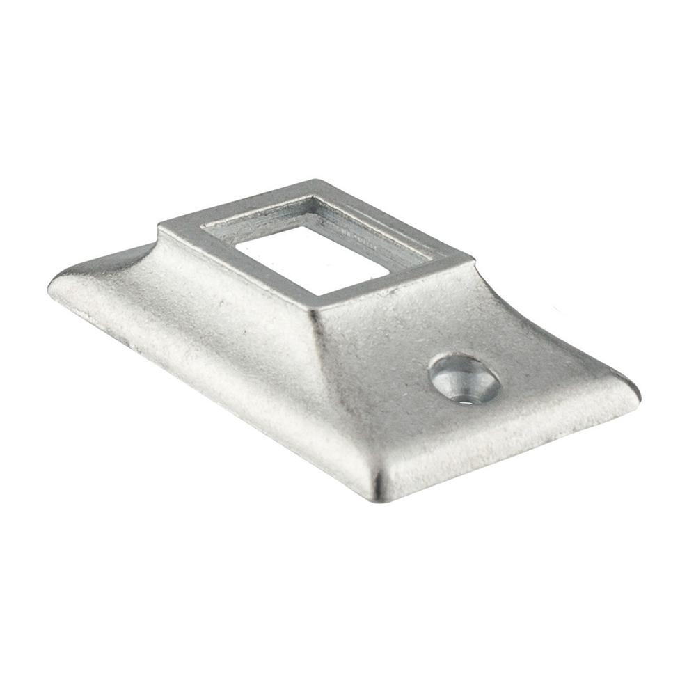 Aluminium Slope Bracket - fits 20mm Squa(H x W x T) 62 x 62 x 10mm