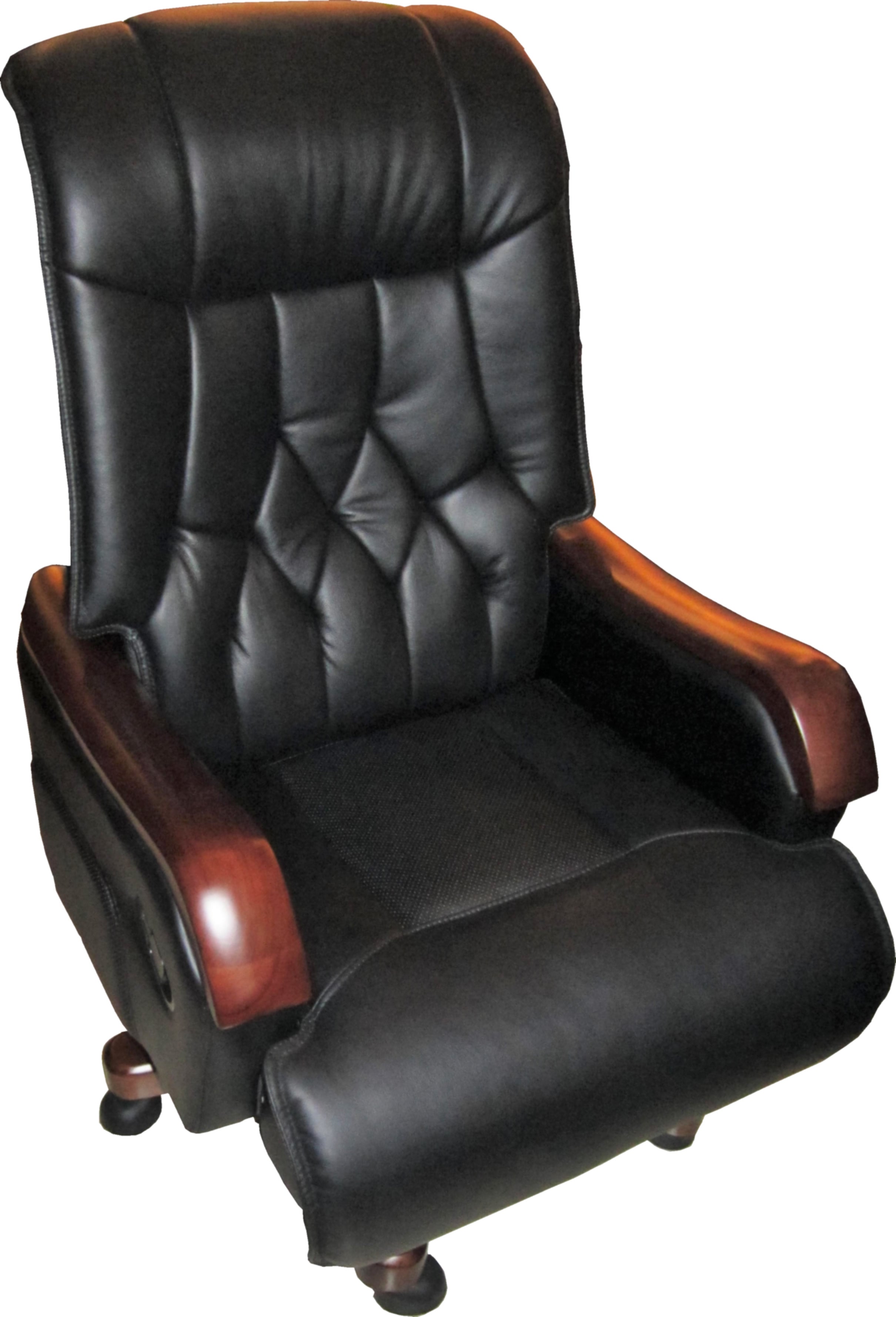 Providers Of Genuine Black Leather Executive Office Chair - FD6B Near Me