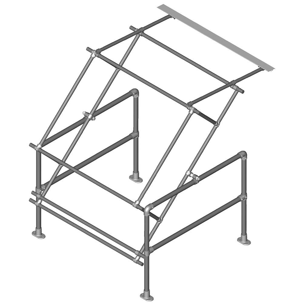 Standard Frame Pallet GateGalvanised Finish