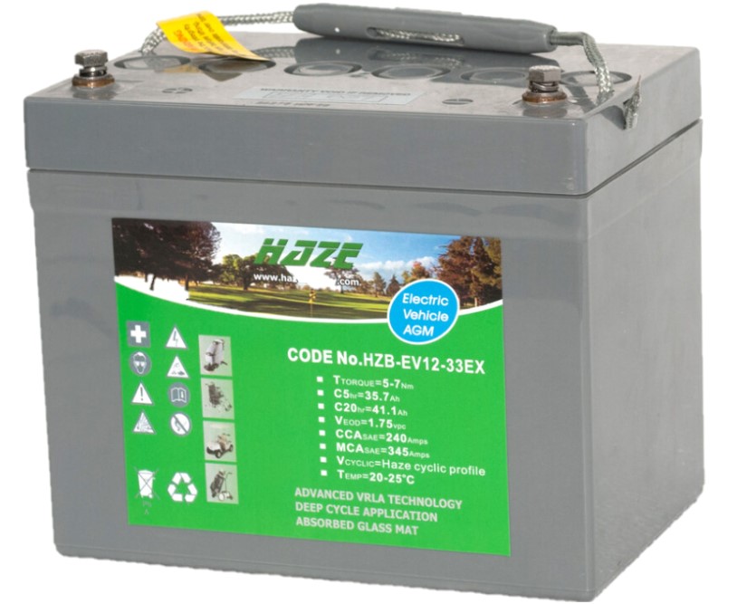 HZB-EV12-33EX, 12 Volt 33Ah