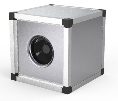 MUB 042 500D4 Multibox, 400v. 7,970m³/h Centrifugal box fan, insulated, flexible outlet