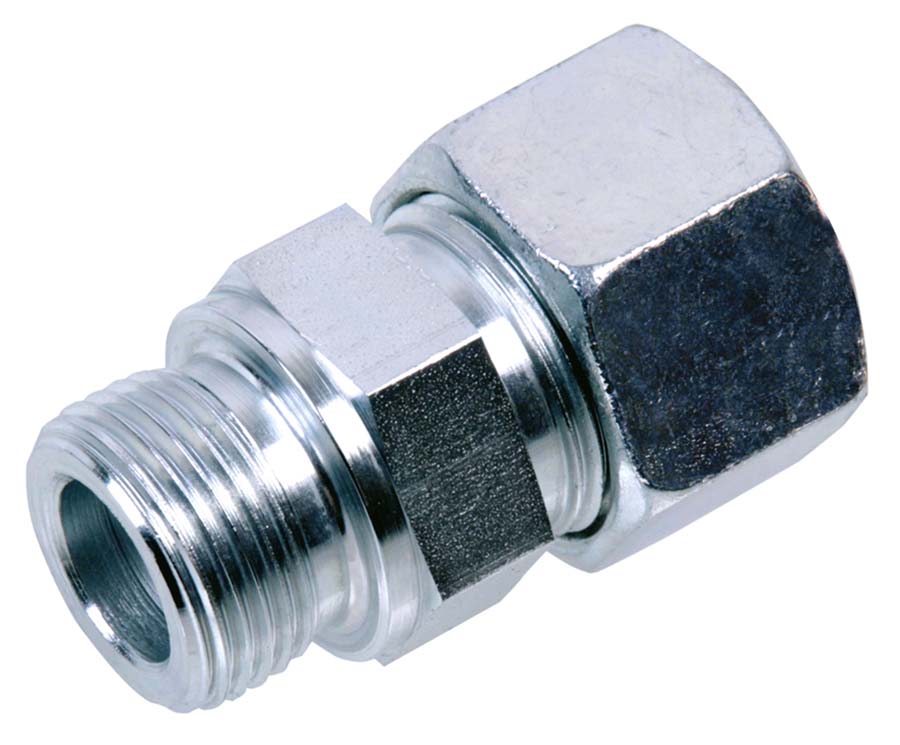 PARKAIR Stud Coupling &#45; Form B &#45; BSPP Male Metal to Metal Seal