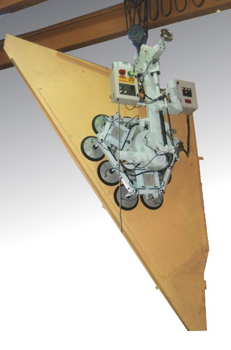 Contoured Composite Vacuum Lifters