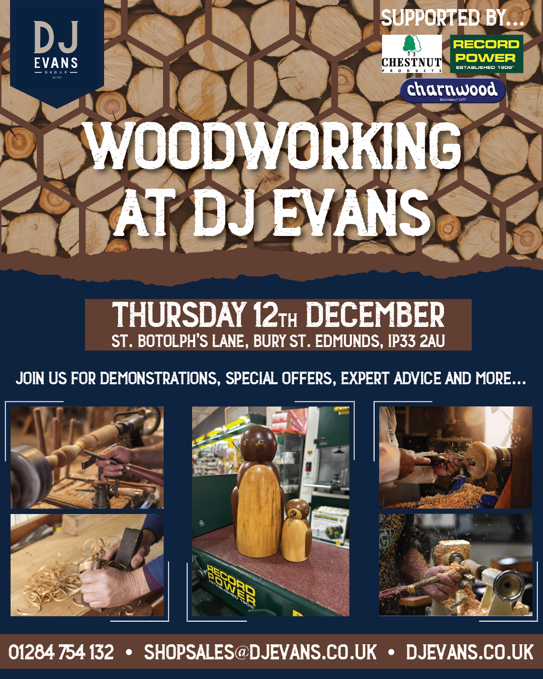 Exciting News: The Annual Woodworking Show Returns to DJ Evans, Bury St. Edmunds!