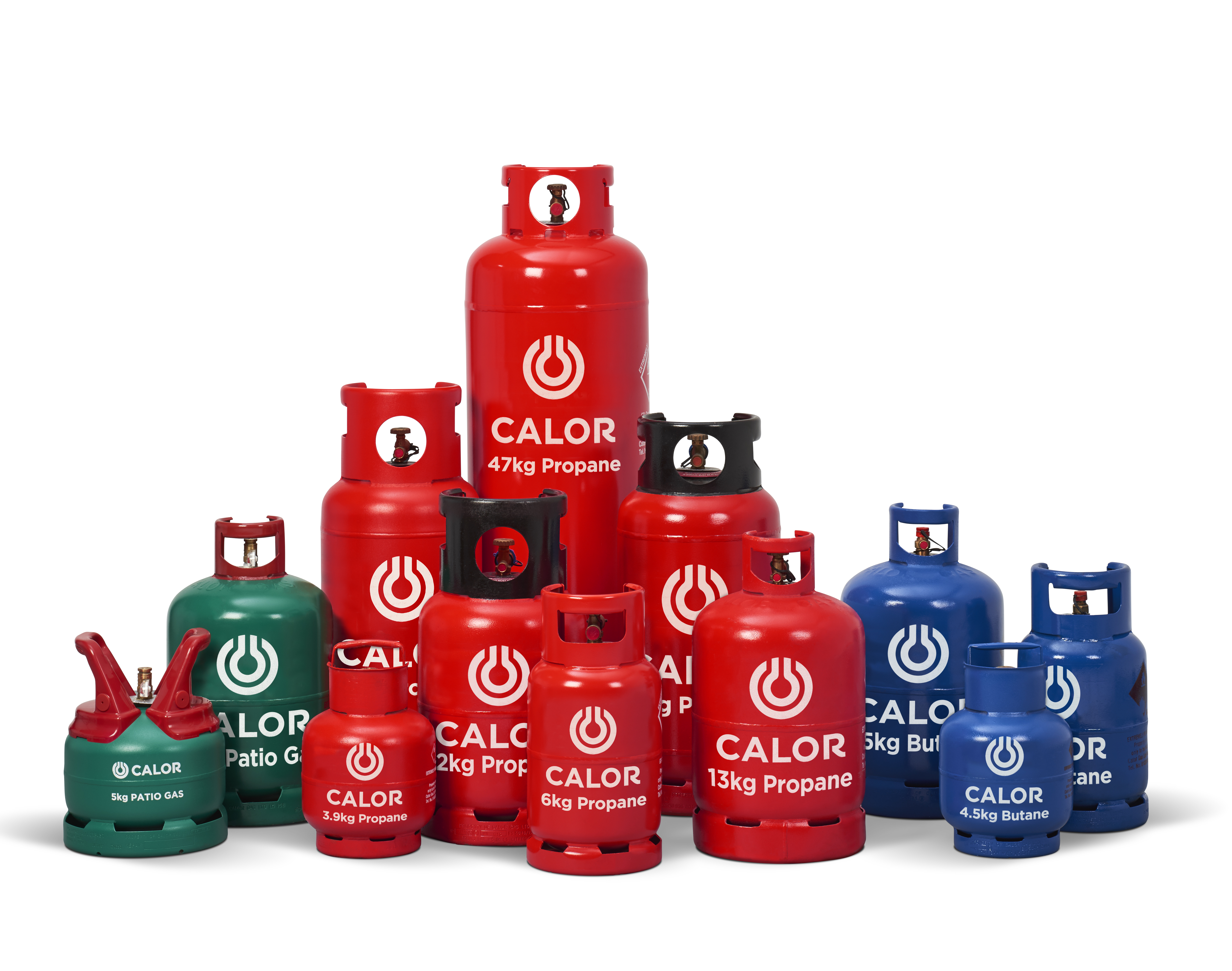 Domestic Use Propane Calor Gas Bottles