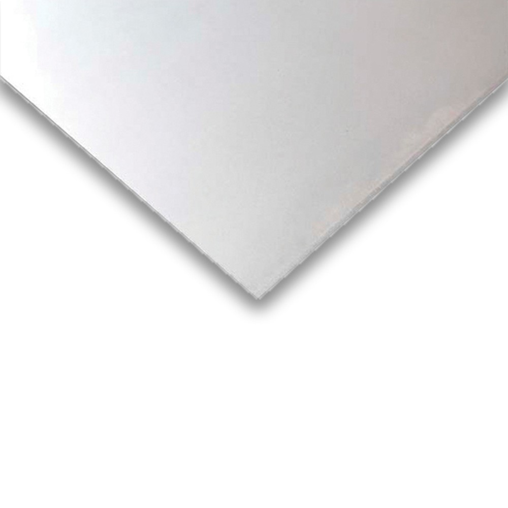2000 x 1000 x 0.9mm 304 Stainless Sheet Mirror Finish One Side/Nova Fibre Other