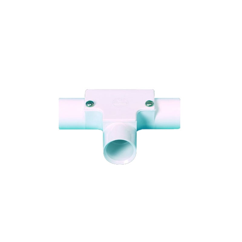 Falcon Trunking 20mm Inspection Tee White Single Only