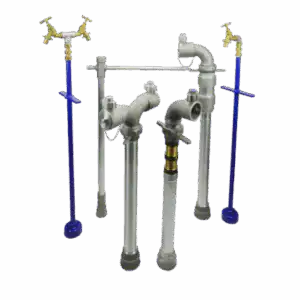 Fire Hydrant Standpipes With Double Check Valves For Firefighting Systems