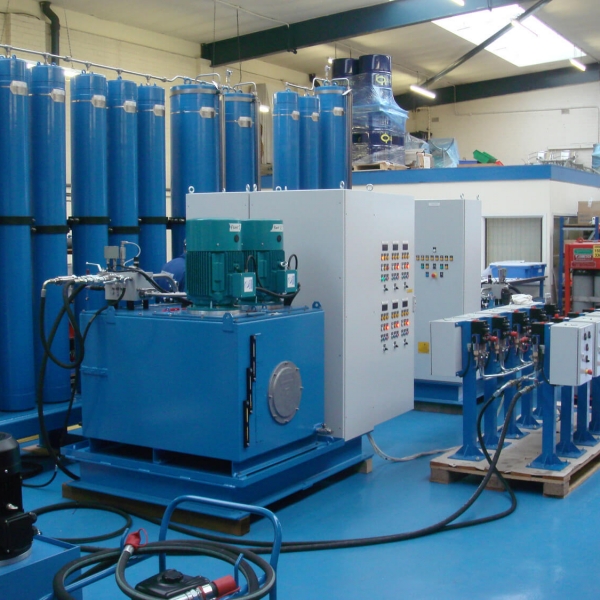 Petrol Powered Hydraulic Power Units for Biomass Industry