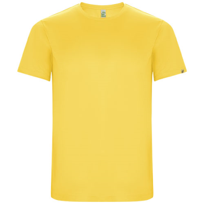 IMOLA SHORT SLEEVE MENS SPORTS TEE SHIRT in Yellow.