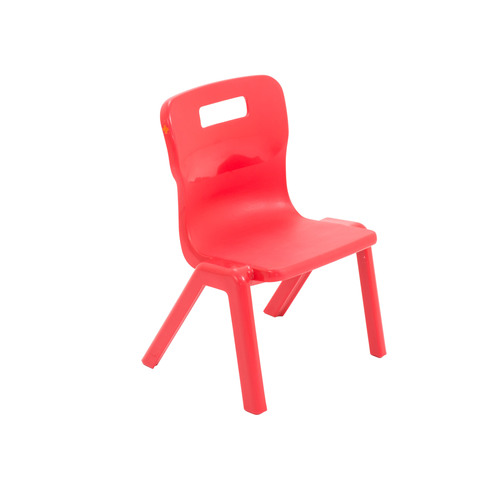 Titan Infant School Chair - Age 6-8 - Red