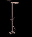 Art Deco Rose Gold Shower Column (61RGN)