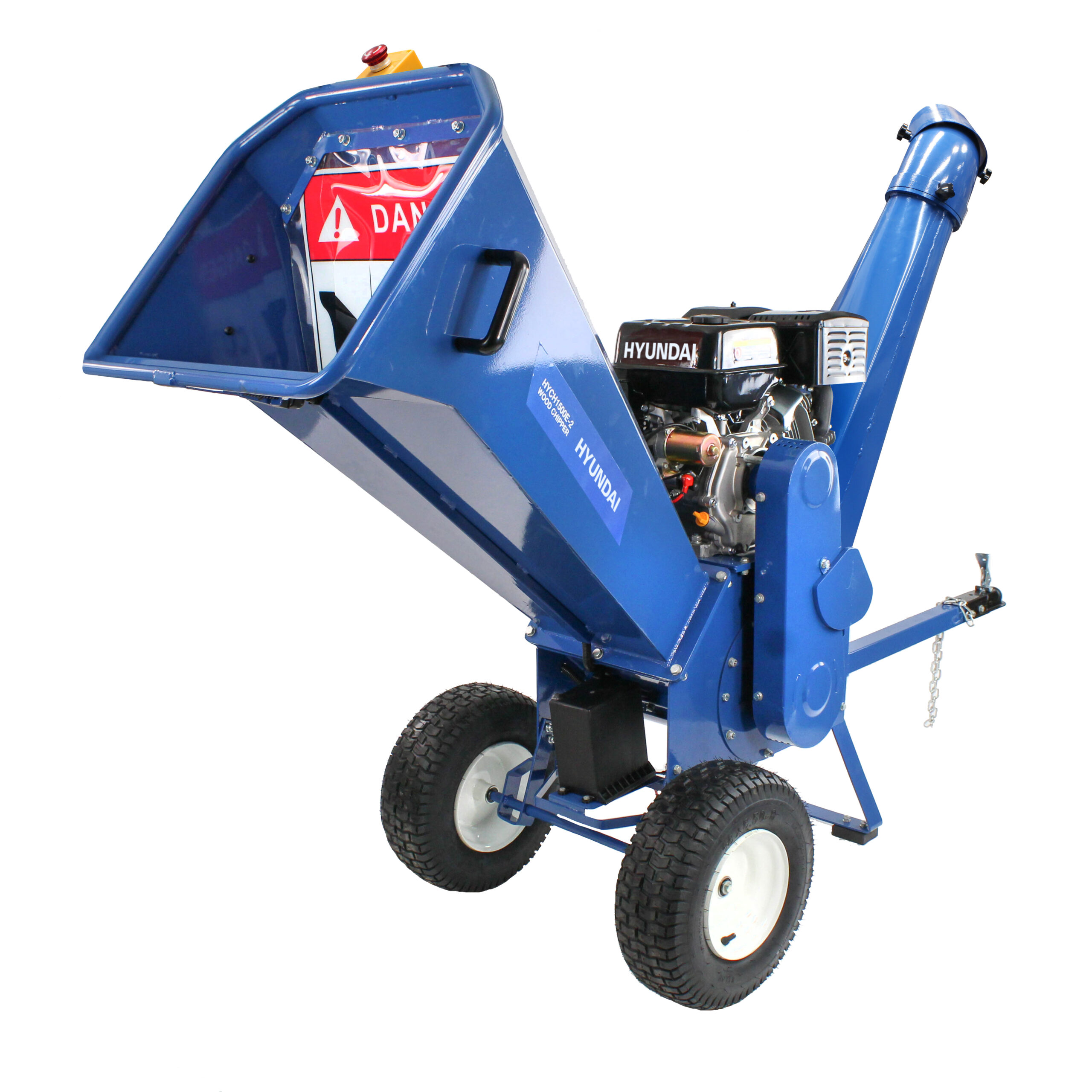 Hyundai HYCH1500E-2 420 cc Petrol 4-Stroke Wood Chipper/Shredder/Mulcher