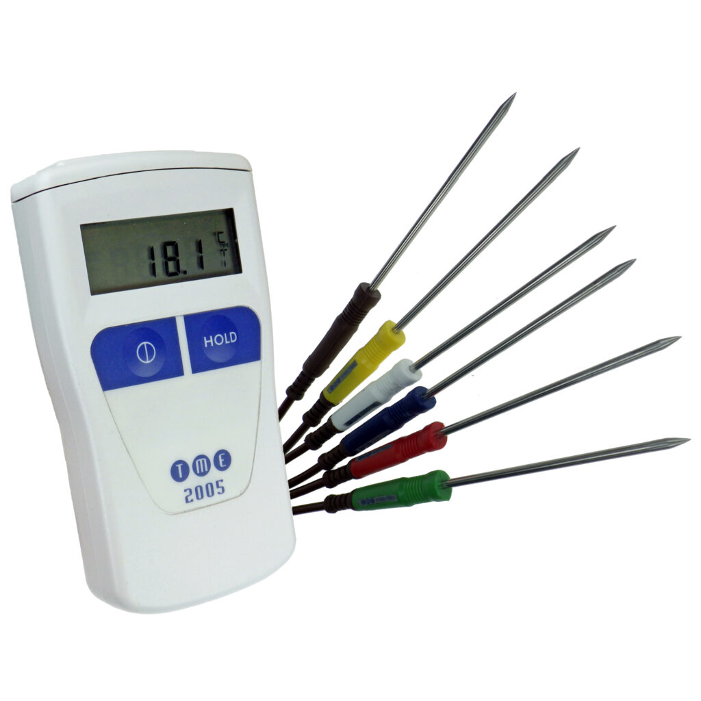 UK Providers Of CA2005-PK Food Kit with Thermometer & 6 Needle Probes