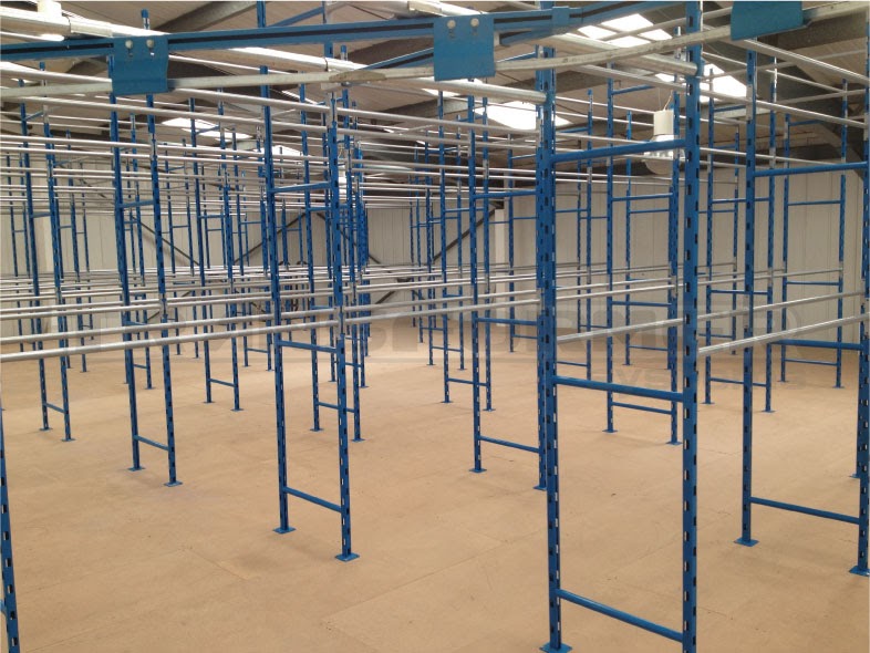 Custom Garment Racking For Clothing Warehouses