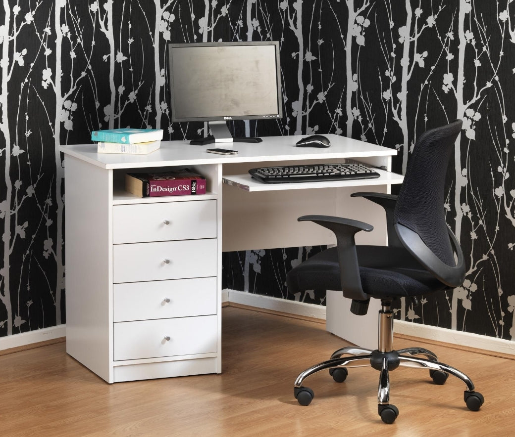 Providers Of Marymount White Student Home Office Desk North Yorkshire