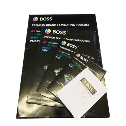 A2 Size (427 x 602mm) Laminating Pouches