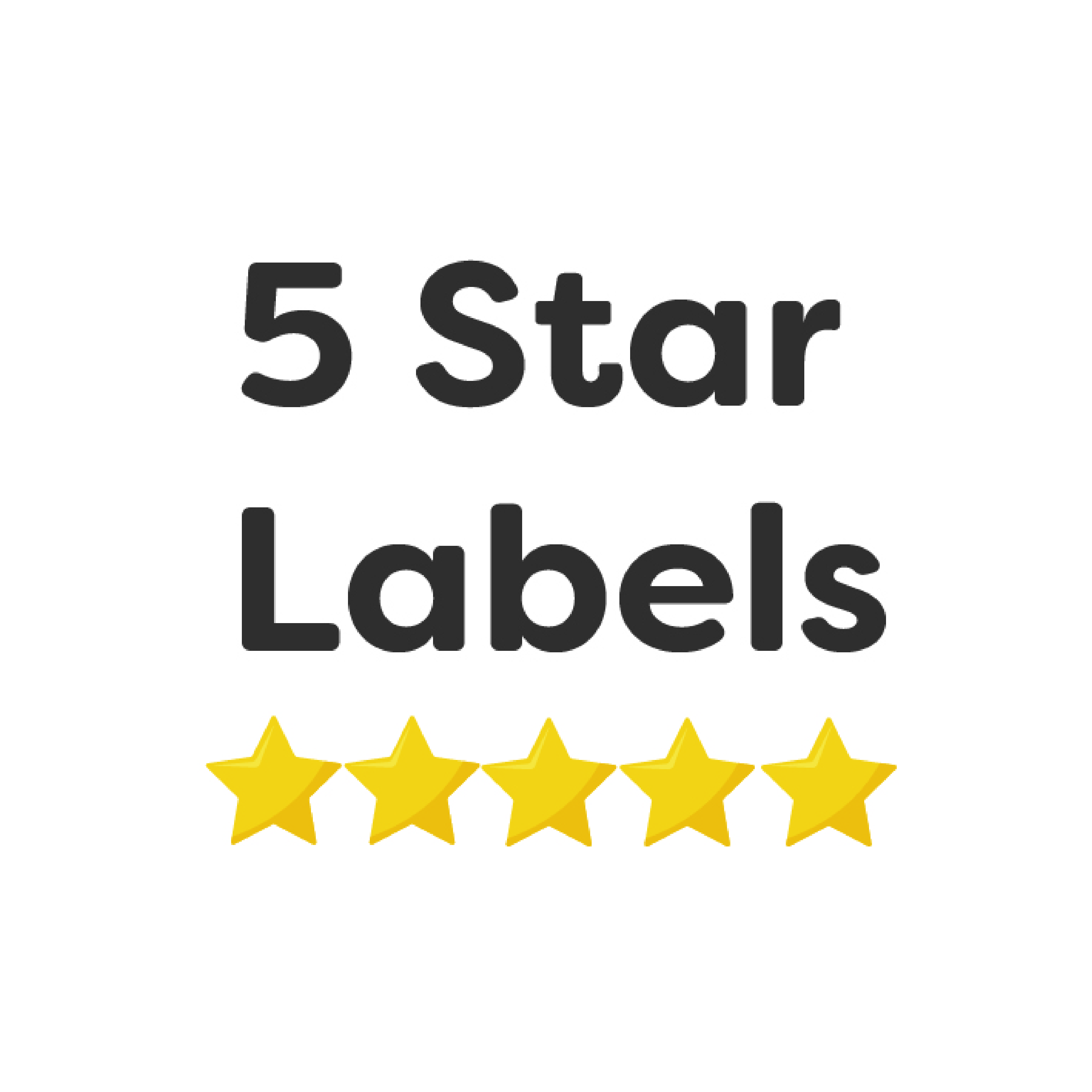 5 Star Labels