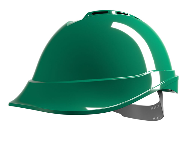 MSA V-Gard Vented Safety Helmet - Green - Protect Your Head