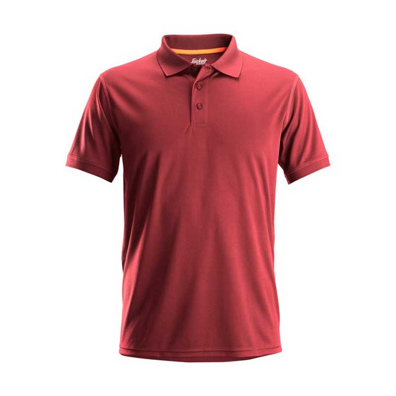 Snickers 2721 AW Polo Shirt Chili Red Size: L