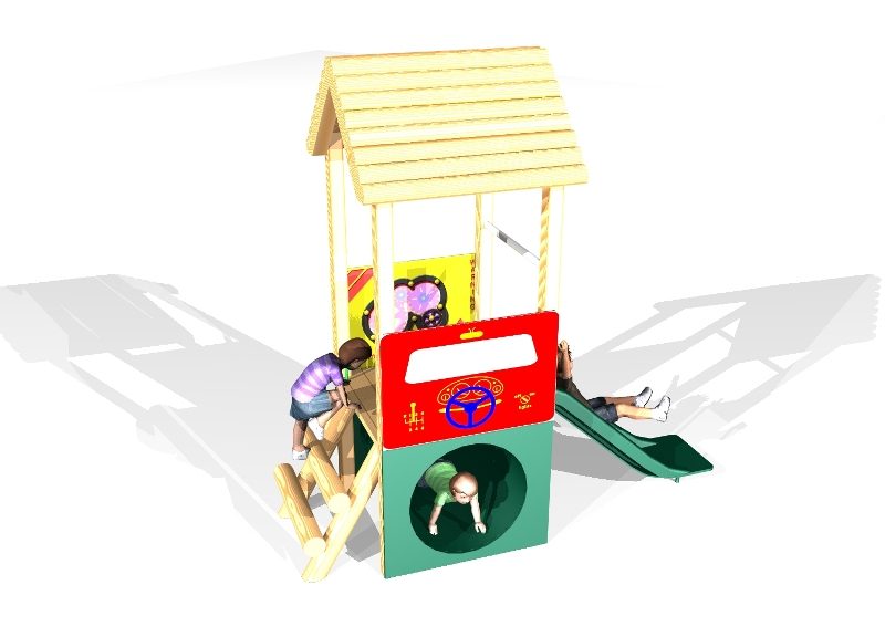 Manufacturer Of Playhouse, Crawl Tunnel & Slide