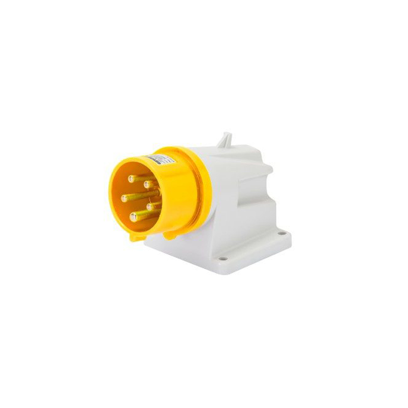 Gewiss IP44 90 Degree Surface Mounting Inlet Plug 2P+E 100-130V