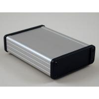 Suppliers Of 120 X 84 X 28mm Extruded Aluminium IP65 Anodised Enclosure With Metal End Plate UK