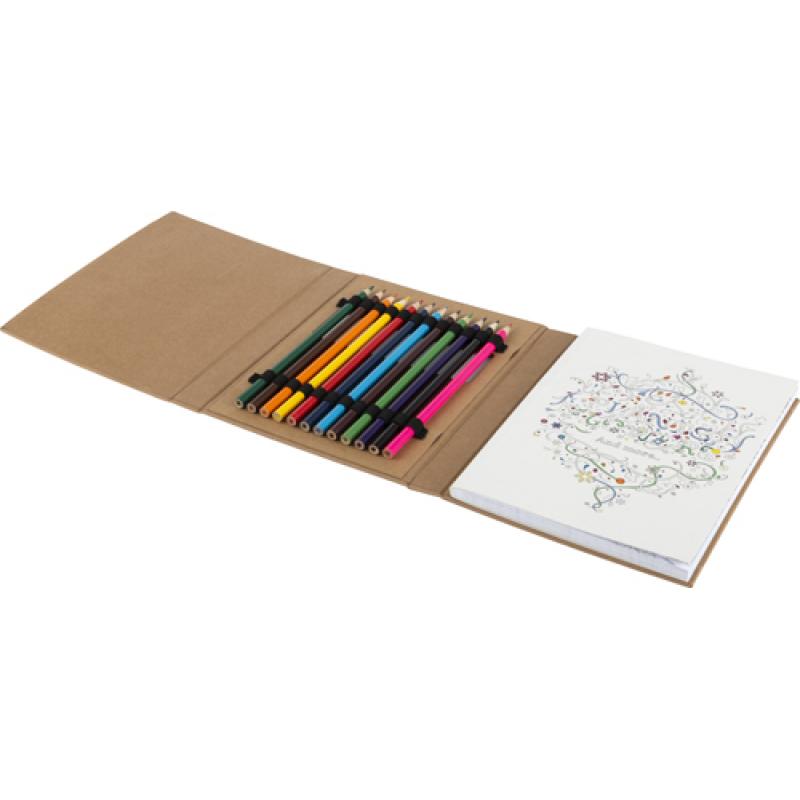 Colouring folder for adults