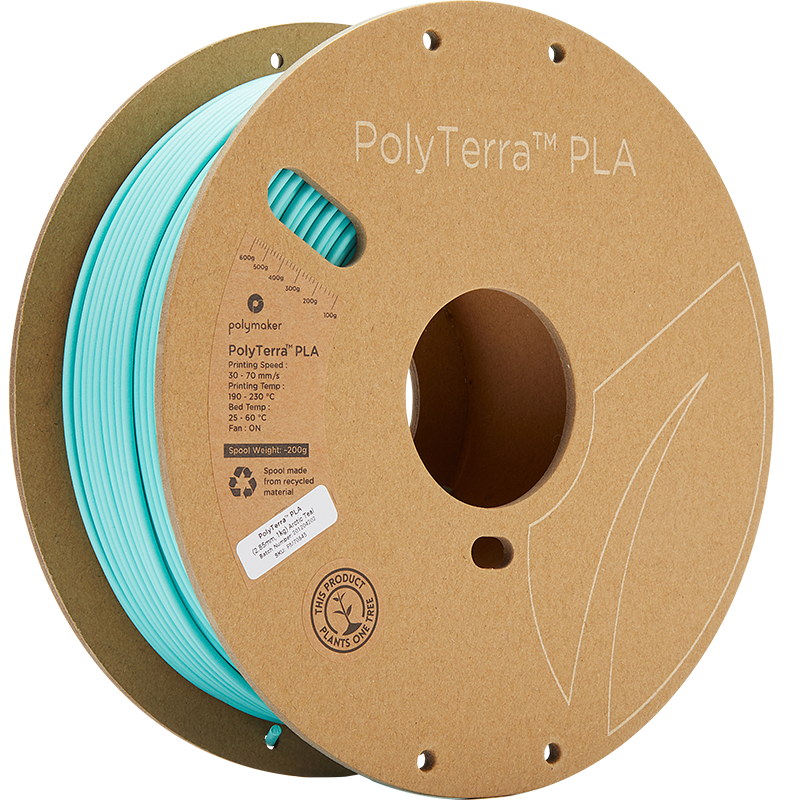 PolyTerra PLA  Arctic Teal 2.85mm 1Kg