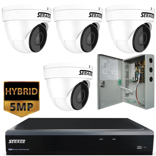 Serage Hybrid 5MP TVI CCTV Security System