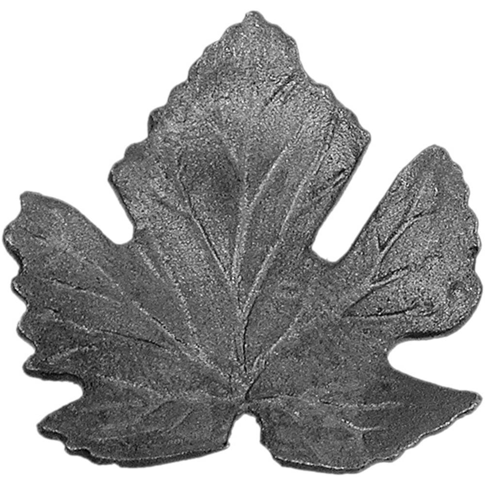 Cast Steel Grape Leaf 75 x 75mm