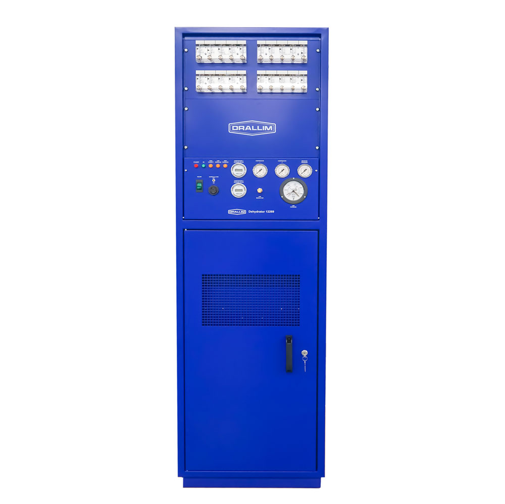 Manufacturers of 12269 Large Twin-Compressor Dehydrator